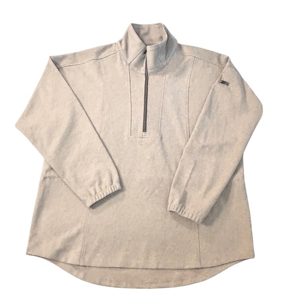 Ariat Tops - Ariat Ryeland 1/2 Zip Sweatshirt Womens XL Oatmeal Heather Pullover 10052916